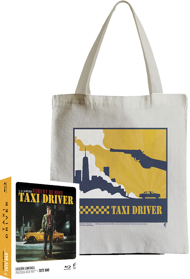 carátula Taxi Driver - Edición Tote Bag Blu-ray 1