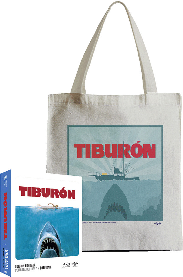 carátula Tiburón - Edición Tote Bag Blu-ray 1