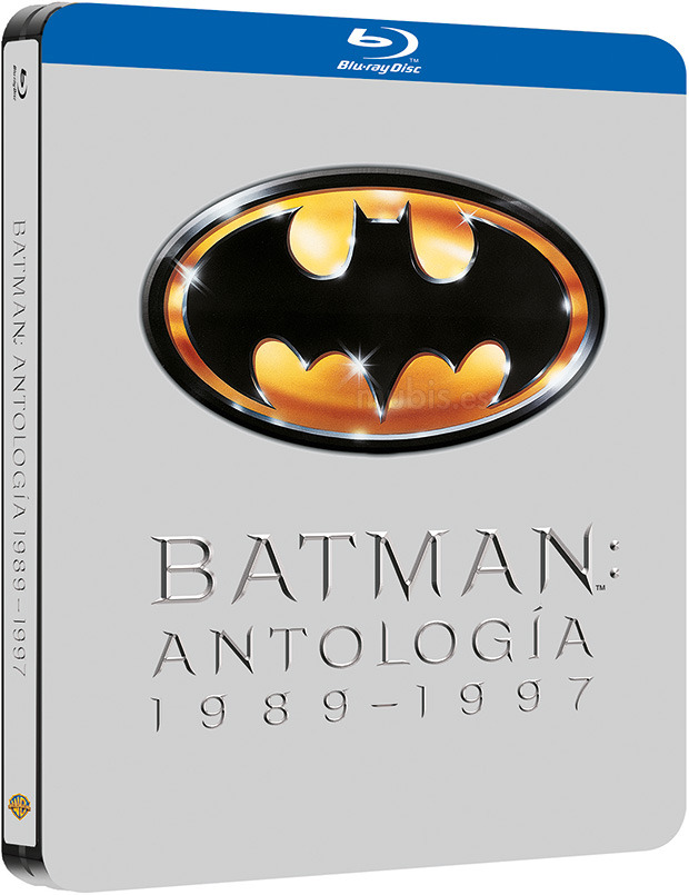 carátula Batman: Antología 1989-1997 (Edición Metálica) Blu-ray 1