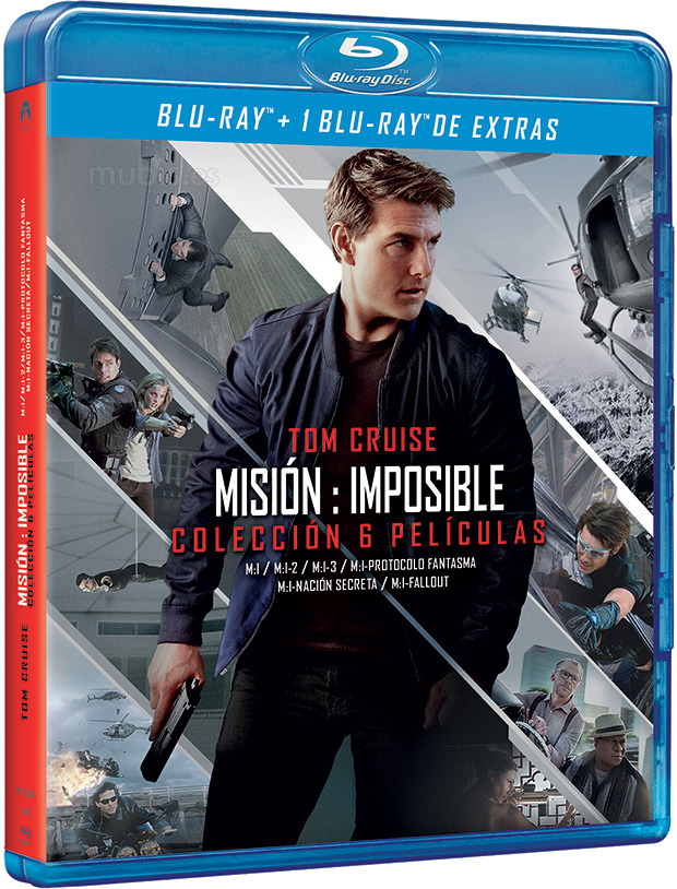 carátula Misión: Imposible - Colección 6 películas Blu-ray 1