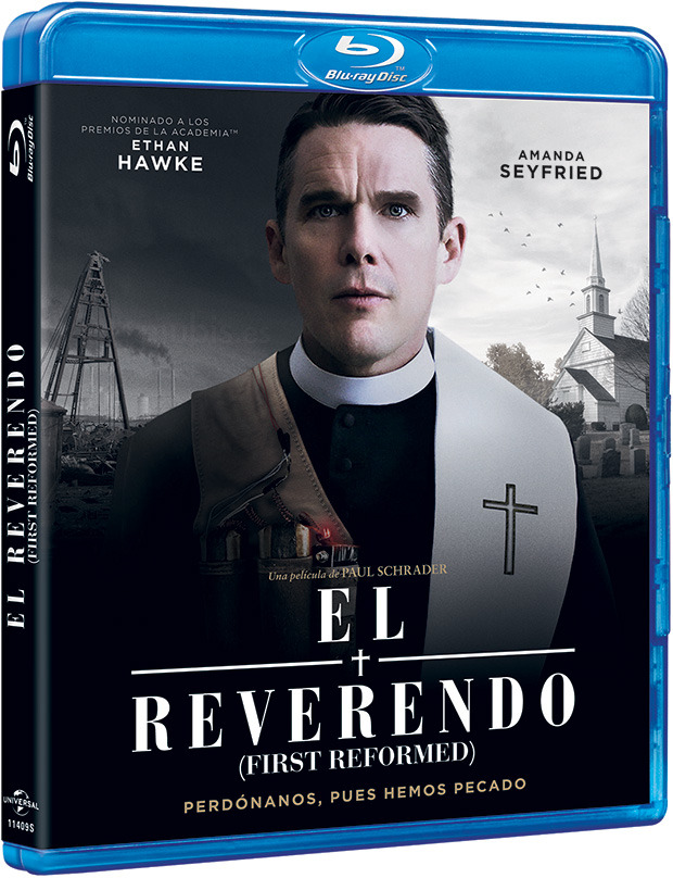 carátula El Reverendo (First Reformed) Blu-ray 1