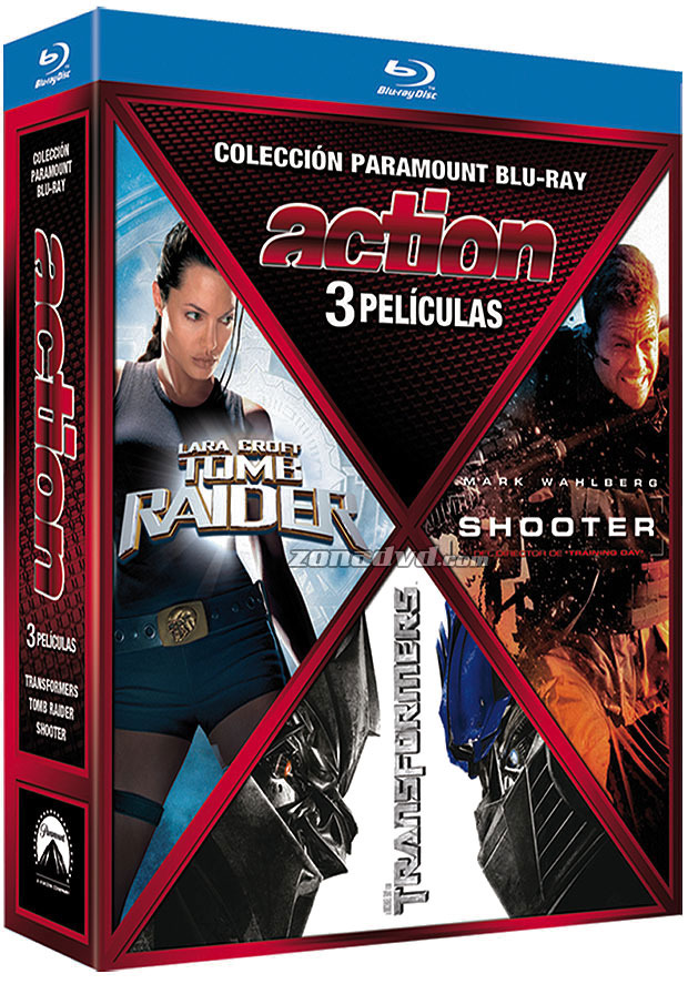 carátula Colección Paramount Action Blu-ray 1