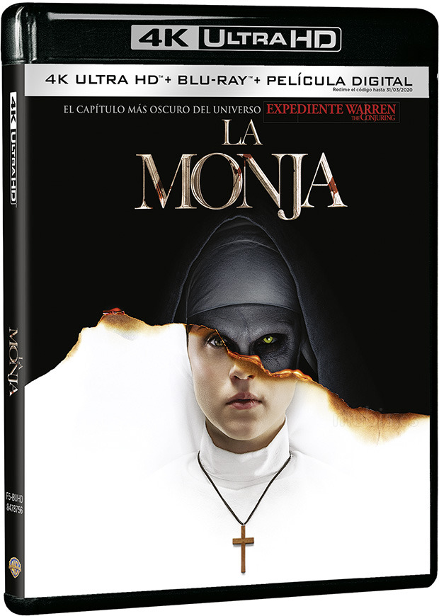 carátula La Monja Ultra HD Blu-ray 1