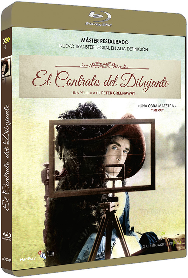 carátula El Contrato del Dibujante Blu-ray 2