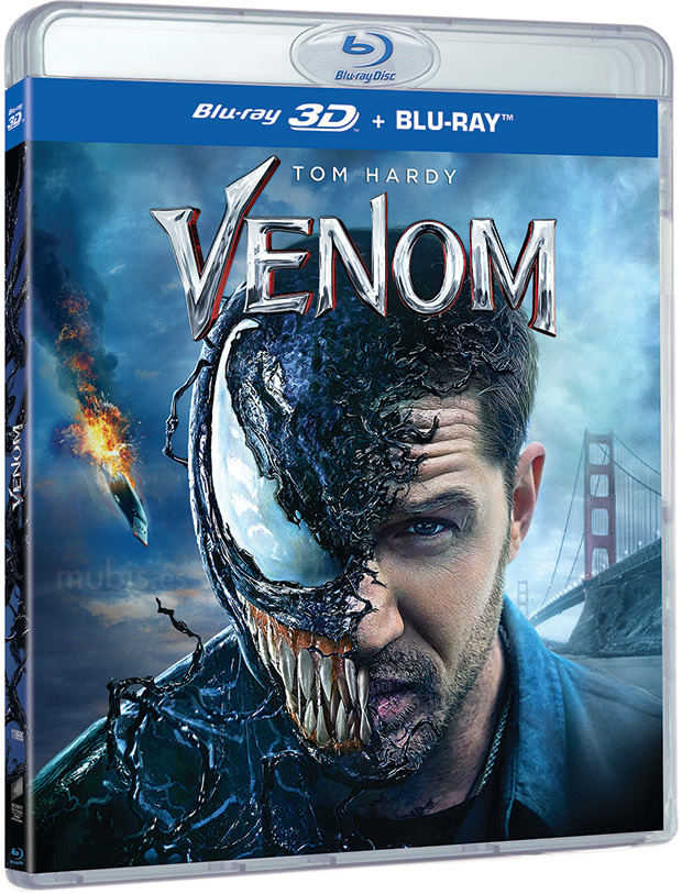 carátula Venom Blu-ray 3D 1