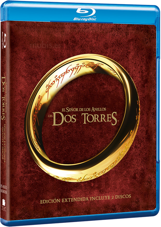 carátula El Señor de los Anillos: Las Dos Torres - Edición Extendida Blu-ray 1