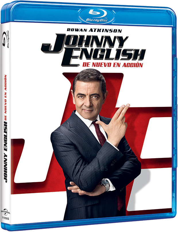 carátula Johnny English: De Nuevo en Acción Blu-ray 1