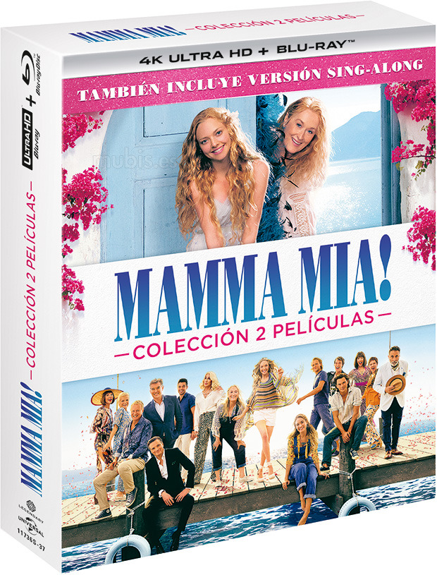 carátula Mamma Mia! - Colección 2 Películas Ultra HD Blu-ray 1