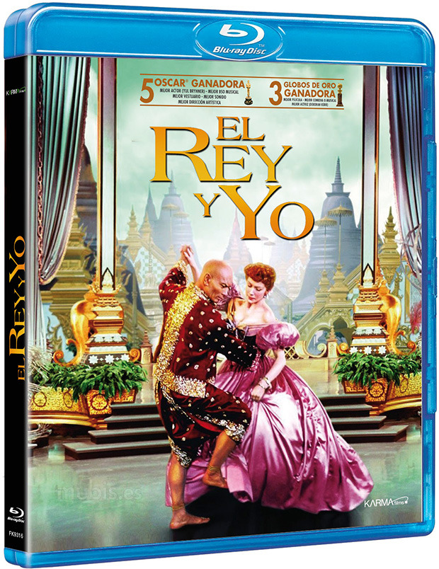 carátula El Rey y Yo Blu-ray 1