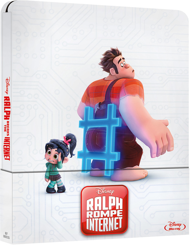 carátula Ralph rompe Internet - Edición Metálica Blu-ray 1