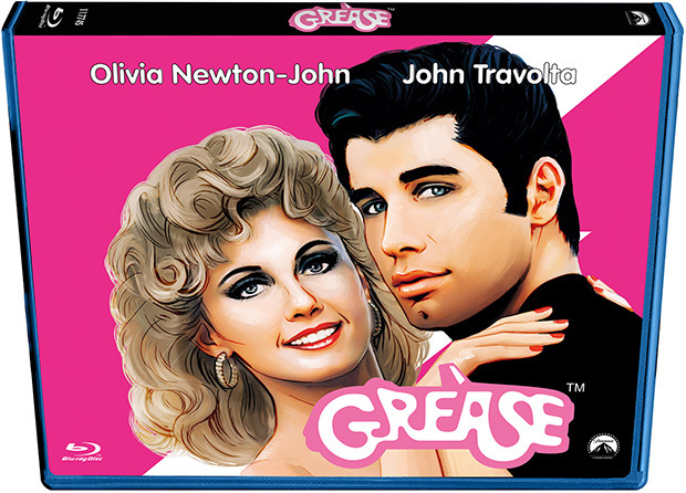 carátula Grease Blu-ray 1