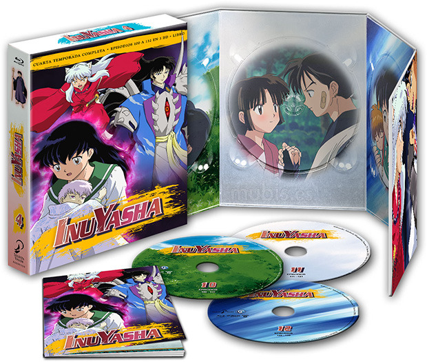 carátula Inuyasha - Cuarta Temporada (Edición Coleccionista) Blu-ray 1