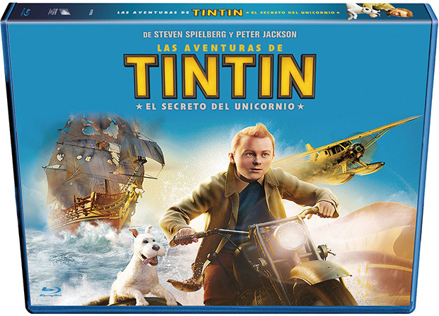 carátula Las Aventuras de Tintín: El Secreto del Unicornio - Edición Horizontal Blu-ray 1