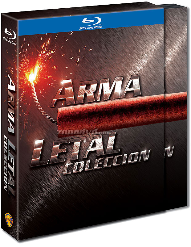 carátula Arma Letal - Pack Colección Blu-ray 1
