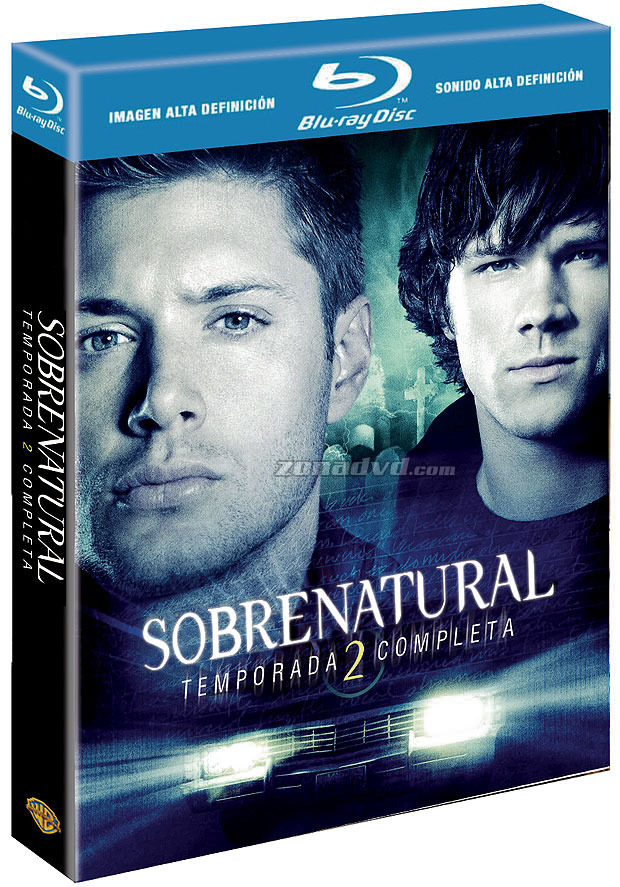 carátula Sobrenatural (Supernatural) - Segunda Temporada Blu-ray 1