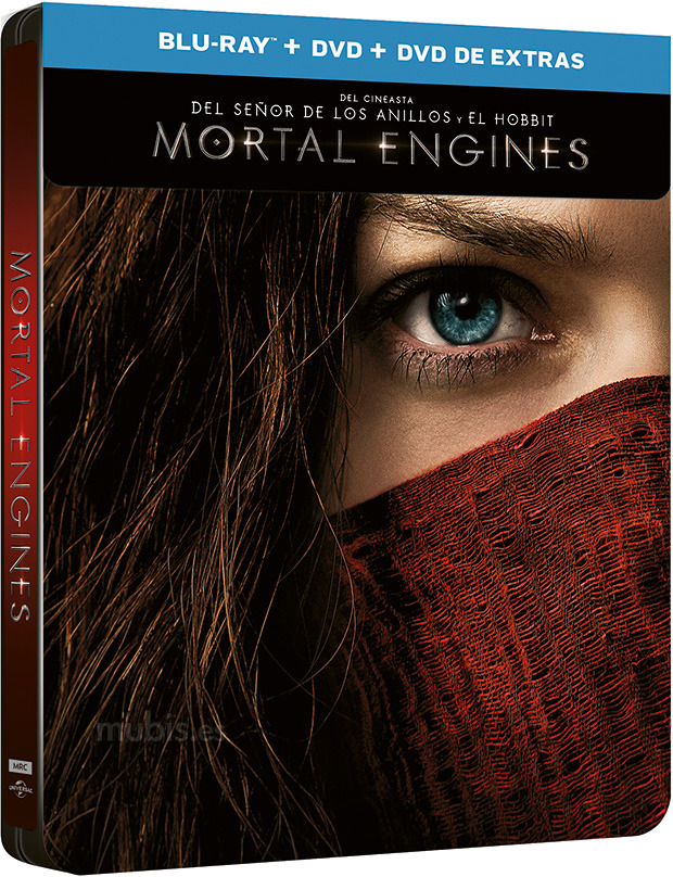 carátula Mortal Engines - Edición Metálica Blu-ray 1
