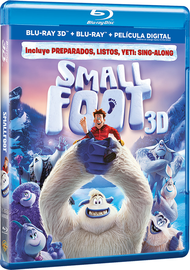 carátula Smallfoot Blu-ray 3D 1