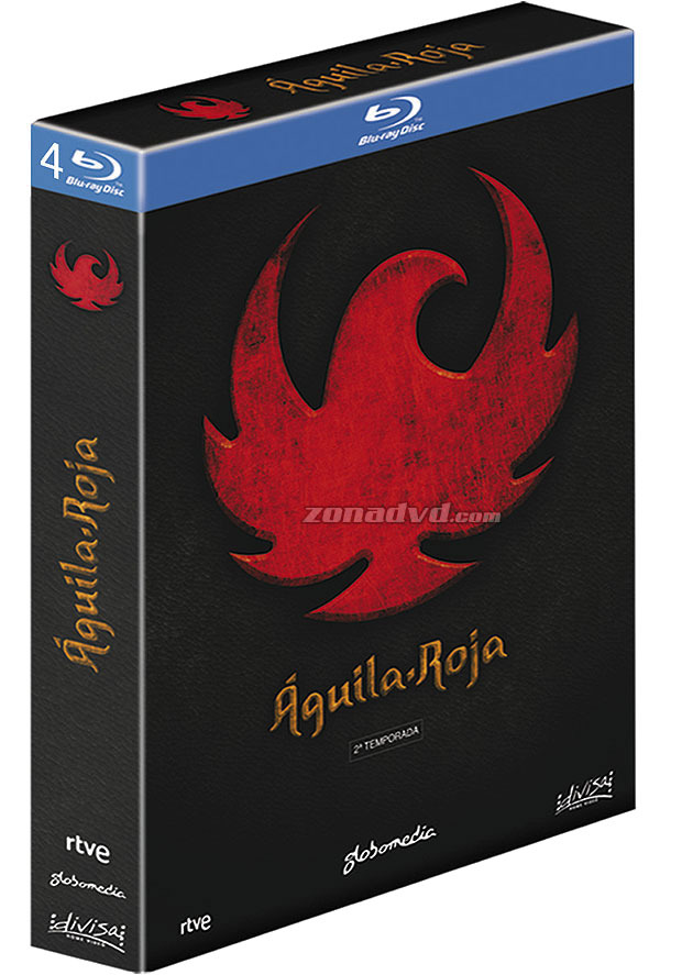 carátula Águila Roja - Segunda Temporada Blu-ray 0