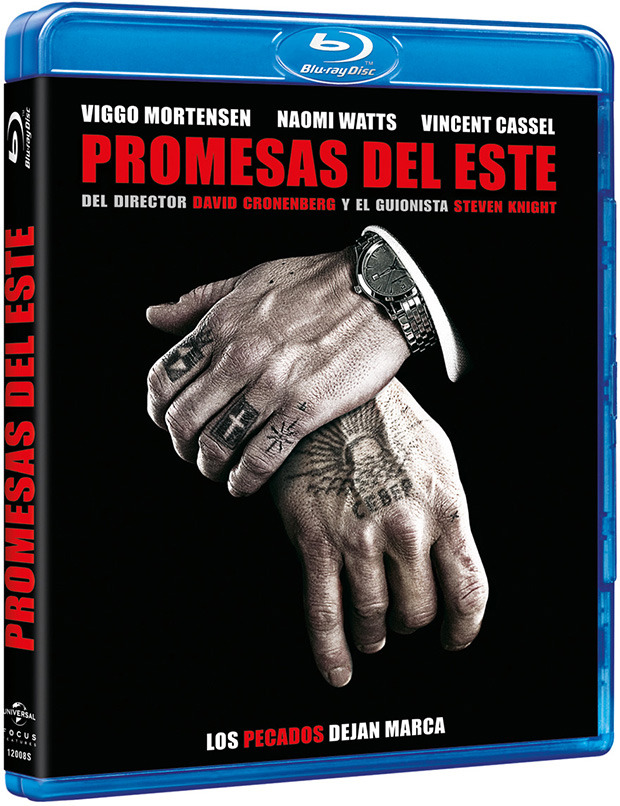 carátula Promesas del Este Blu-ray 1