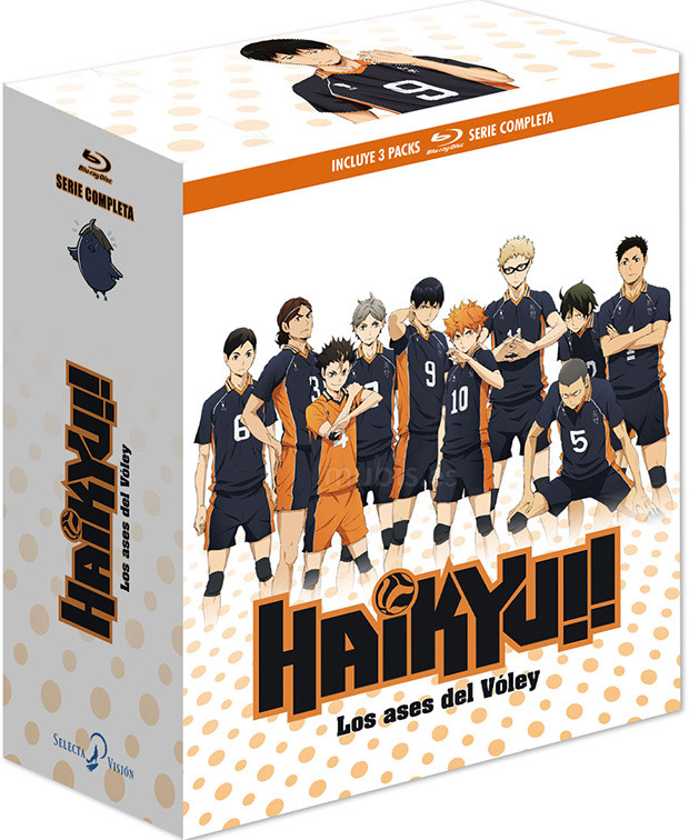 carátula Haikyu!! Los Ases del Vóley - Serie Completa Blu-ray 1