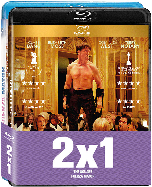 Pack The Square + Fuerza Mayor Blu-ray