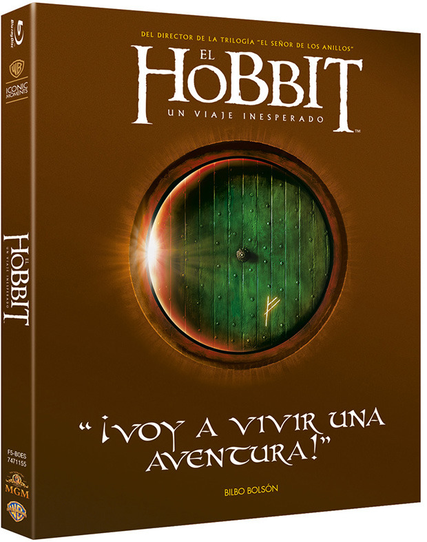 carátula El Hobbit: Un Viaje Inesperado Blu-ray 1
