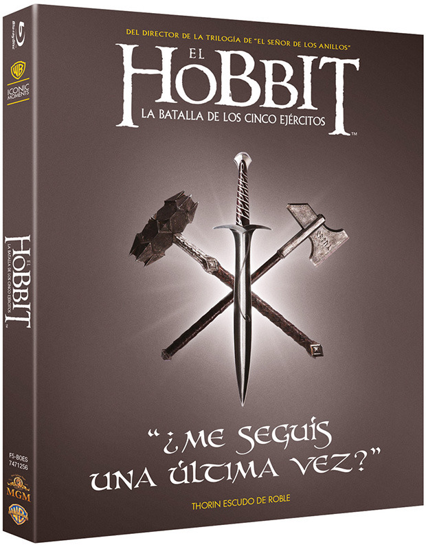 carátula El Hobbit: La Batalla de los Cinco Ejércitos Blu-ray 1