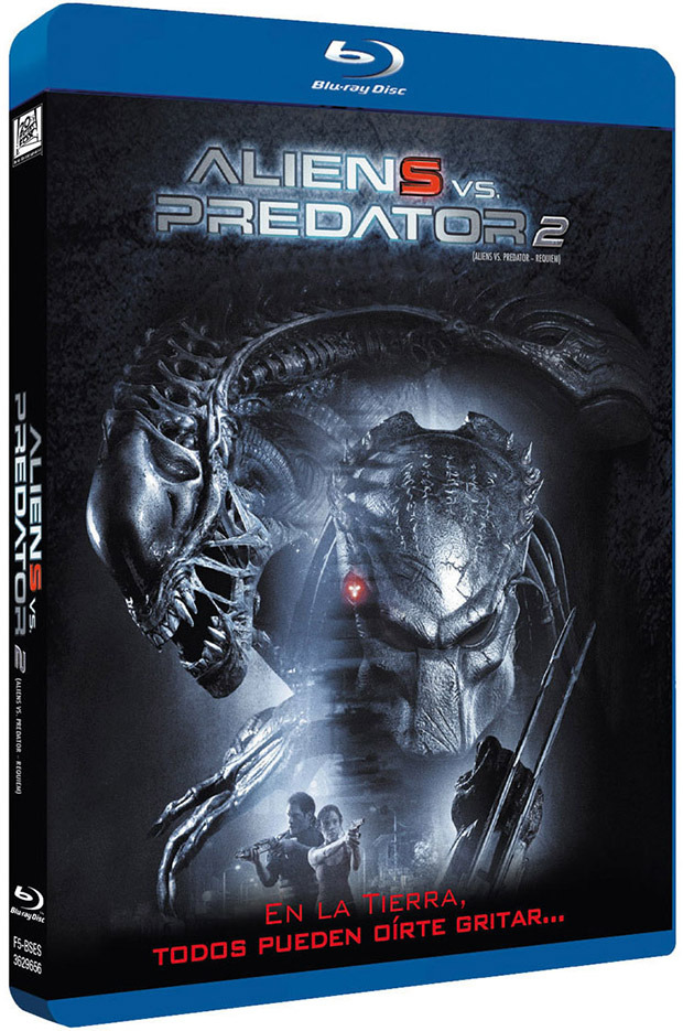 carátula Aliens vs. Predator 2 Blu-ray 1