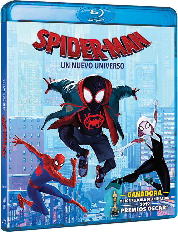 carátula Spider-Man: Un Nuevo Universo Blu-ray 1