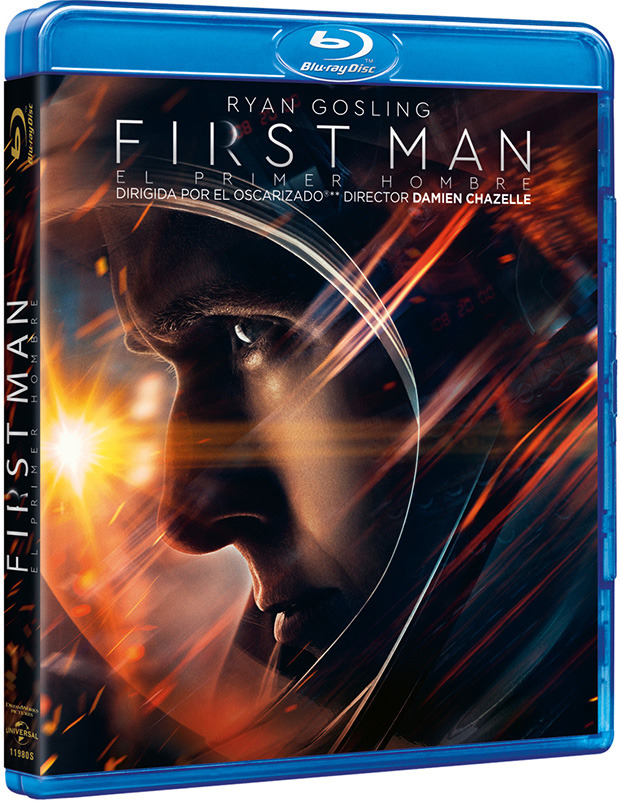 carátula First Man - El Primer Hombre Blu-ray 1