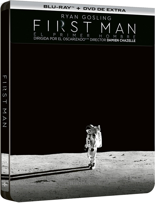 carátula First Man - El Primer Hombre - Edición Metálica Blu-ray 1