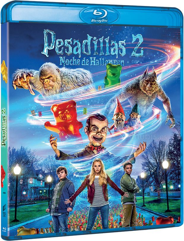 carátula Pesadillas 2: Noche de Halloween Blu-ray 1