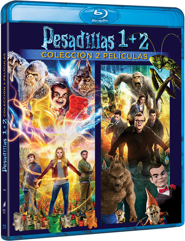 carátula Pesadillas 1 y 2 - Colección 2 Películas Blu-ray 1