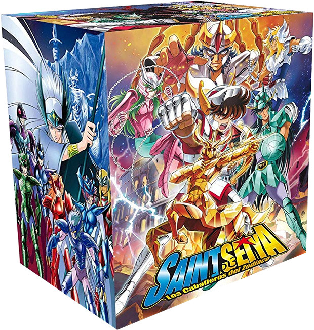 carátula Los Caballeros del Zodiaco (Saint Seiya) - Monster Box Blu-ray 1