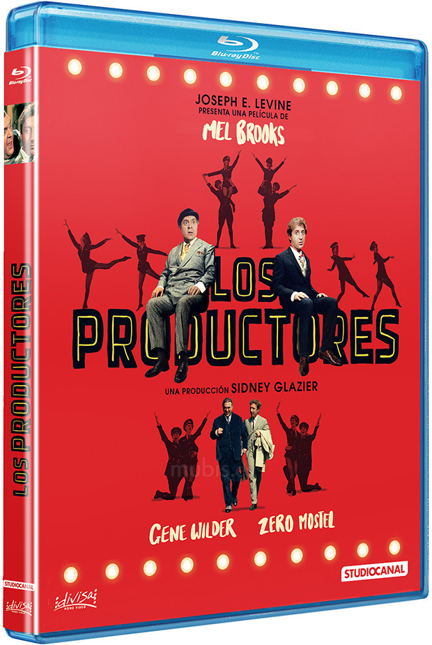 carátula Los Productores Blu-ray 1