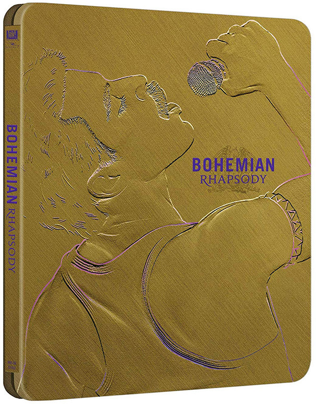 carátula Bohemian Rhapsody - Edición Metálica Blu-ray 1