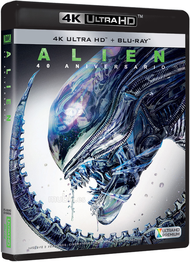 carátula Alien Ultra HD Blu-ray 1