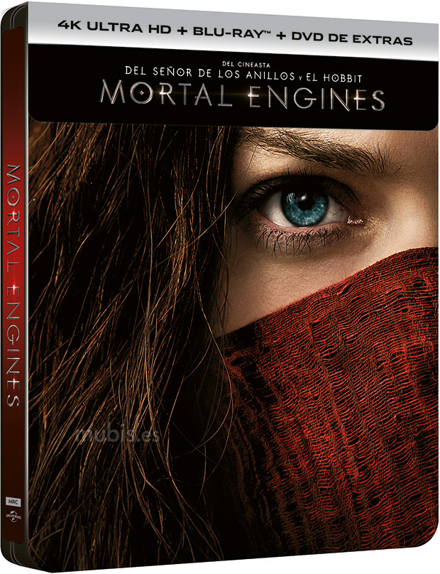 carátula Mortal Engines - Edición Metálica Ultra HD Blu-ray 1