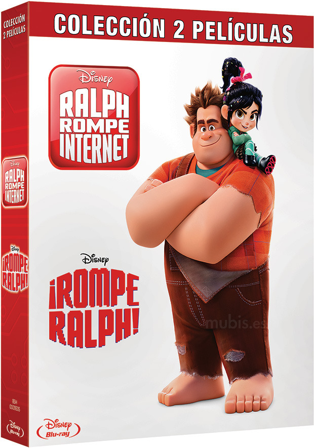 carátula Pack ¡Rompe Ralph! + Ralph rompe Internet Blu-ray 1
