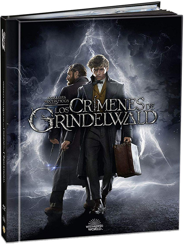 carátula Animales Fantásticos: Los Crímenes de Grindelwald - Edición Libro Blu-ray 3D 1