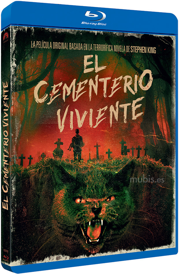 carátula Cementerio Viviente Blu-ray 1