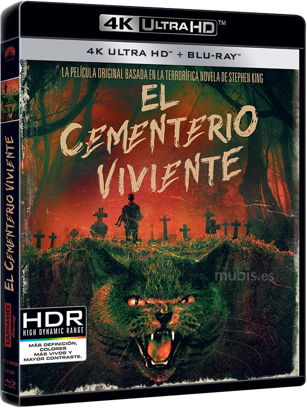 carátula El Cementerio Viviente Ultra HD Blu-ray 1