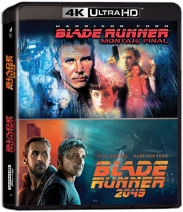 carátula Pack Blade Runner + Blade Runner 2049 Ultra HD Blu-ray 1