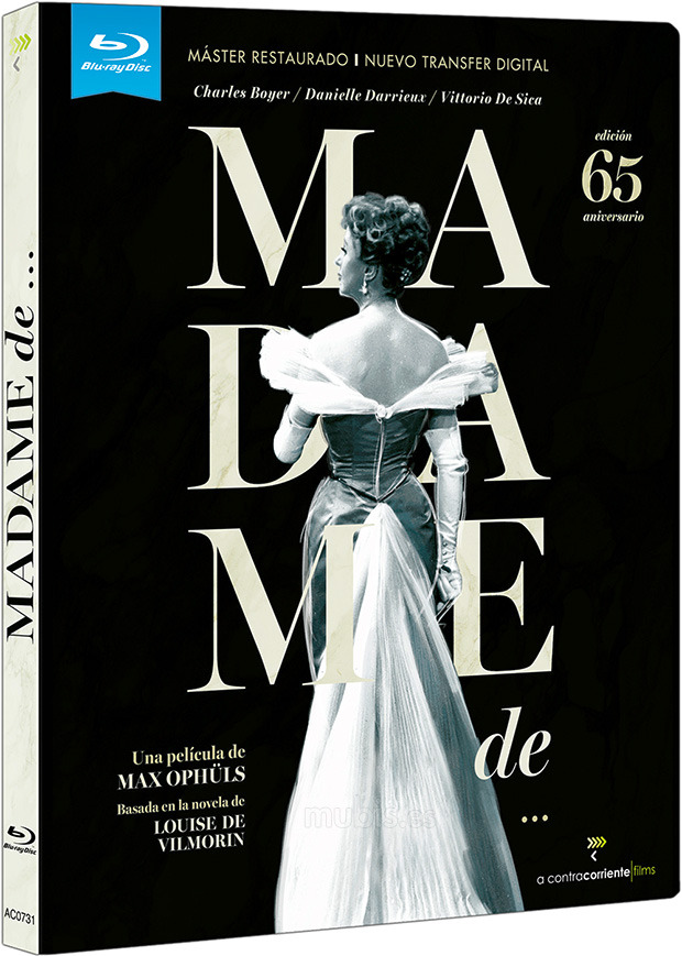 carátula Madame de... - Edición 65º Aniversario Blu-ray 1