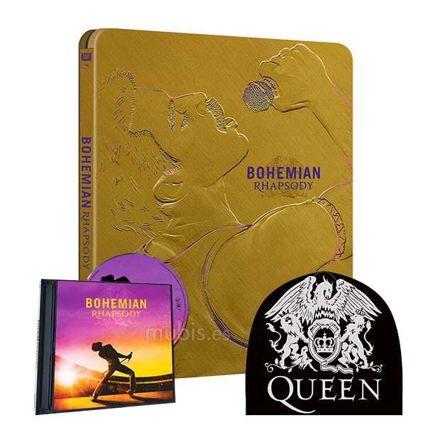 carátula Bohemian Rhapsody - Edición Exclusiva Blu-ray 1