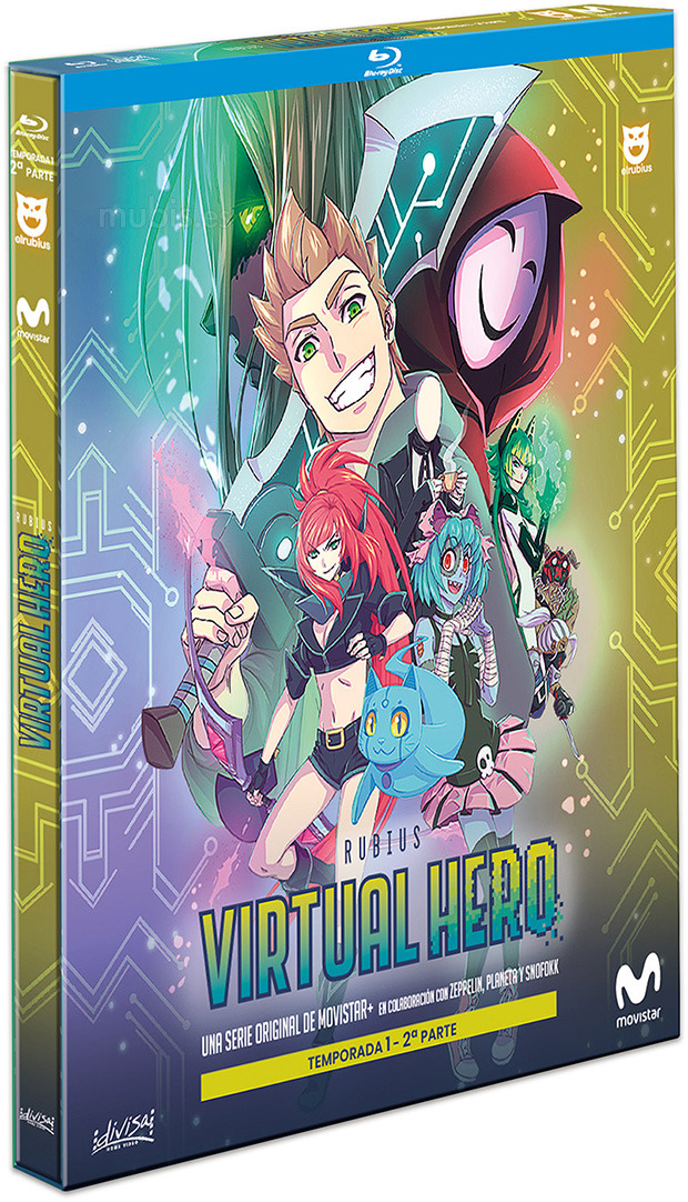 carátula Virtual Hero - Primera Temporada 2ª Parte Blu-ray 2