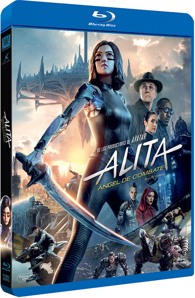carátula Alita: Ángel de Combate Blu-ray 1