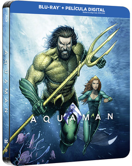 Aquaman - Edición Metálica Ilustrada Blu-ray 1