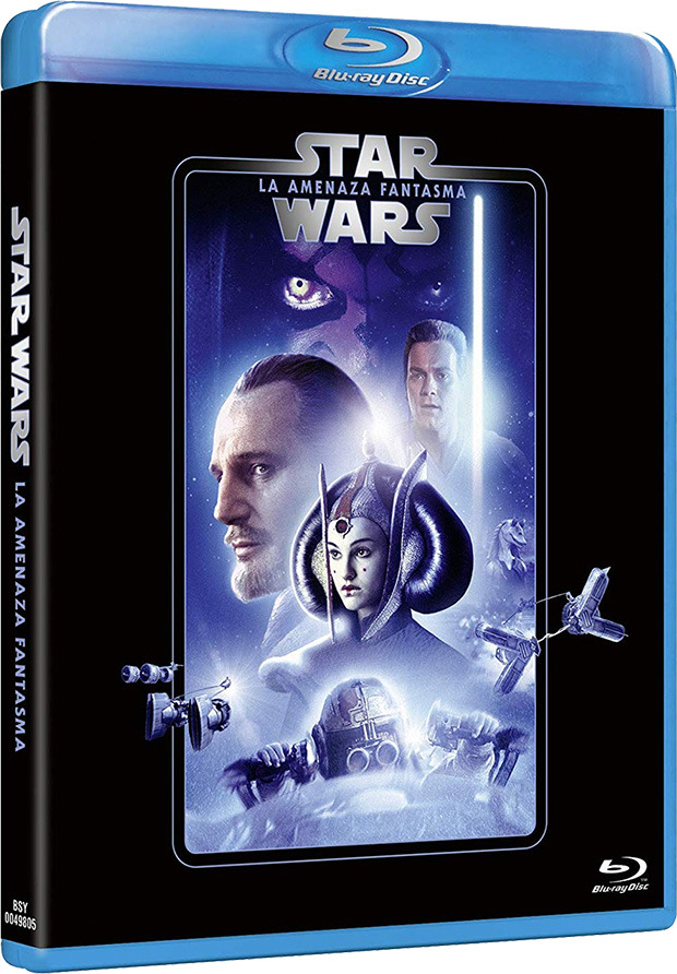 carátula Star Wars Episodio I: La Amenaza Fantasma Blu-ray 1