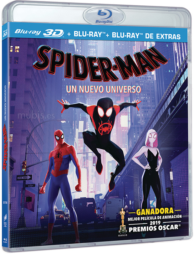 carátula Spider-Man: Un Nuevo Universo Blu-ray 3D 1